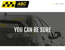 Tablet Screenshot of abctaxi.com